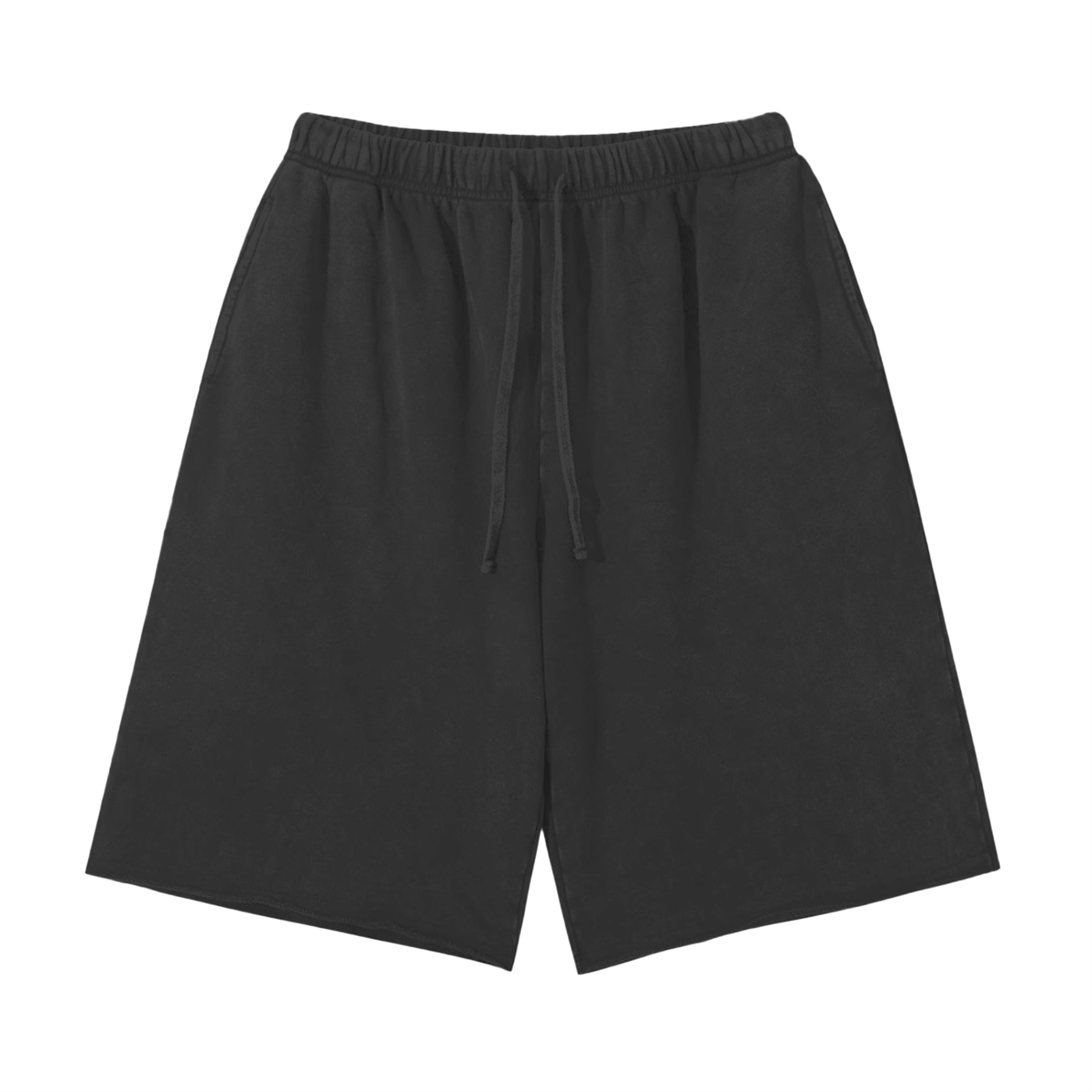 Gilded Streets - Snow Washed Raw Hem Shorts
