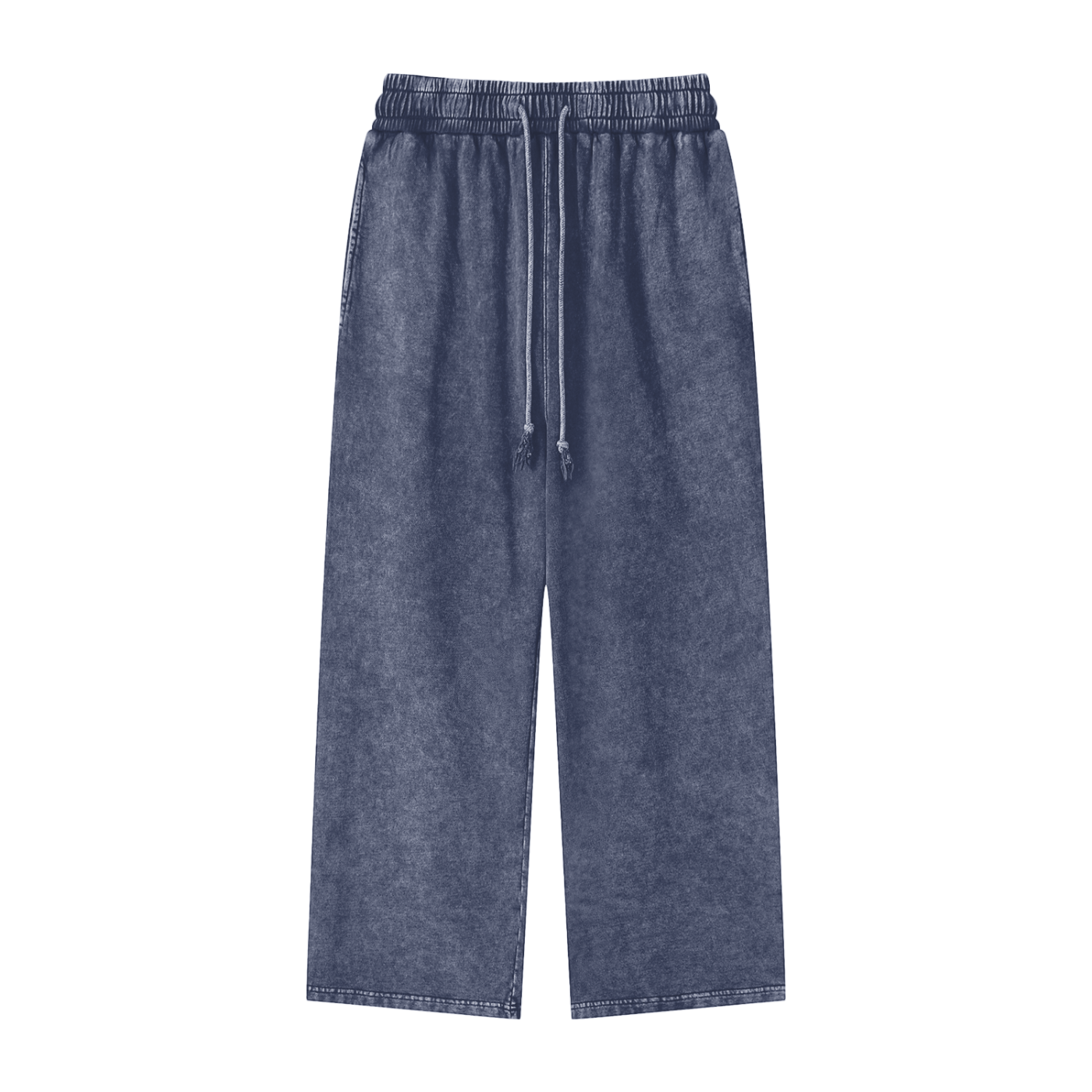 Gilded Streets (Rear Logo) - Acid Wash Straight Leg Pants