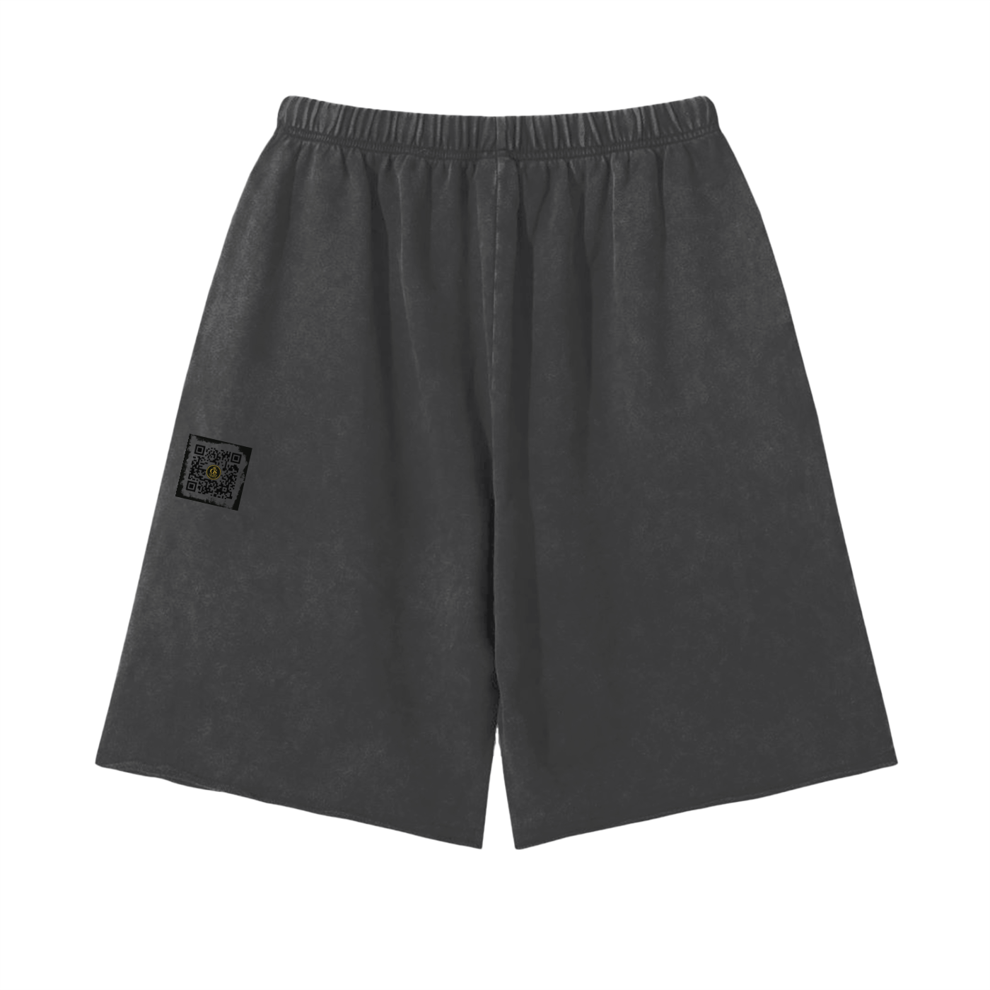 Gilded Streets - Snow Washed Raw Hem Shorts