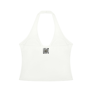 Ruched Halter Tank