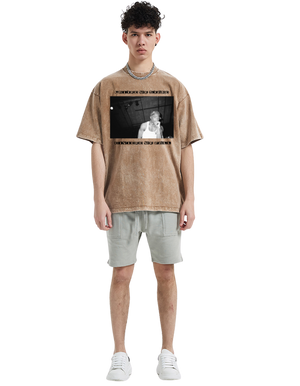 Gilded Streets x TheDon — "United We Stand" Acid Wash Tee