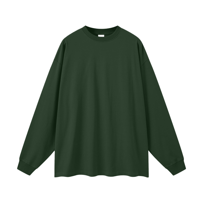 Gilded Streets™ (Rear Logo) - FOG Forged Cotton Long Sleeve Tee