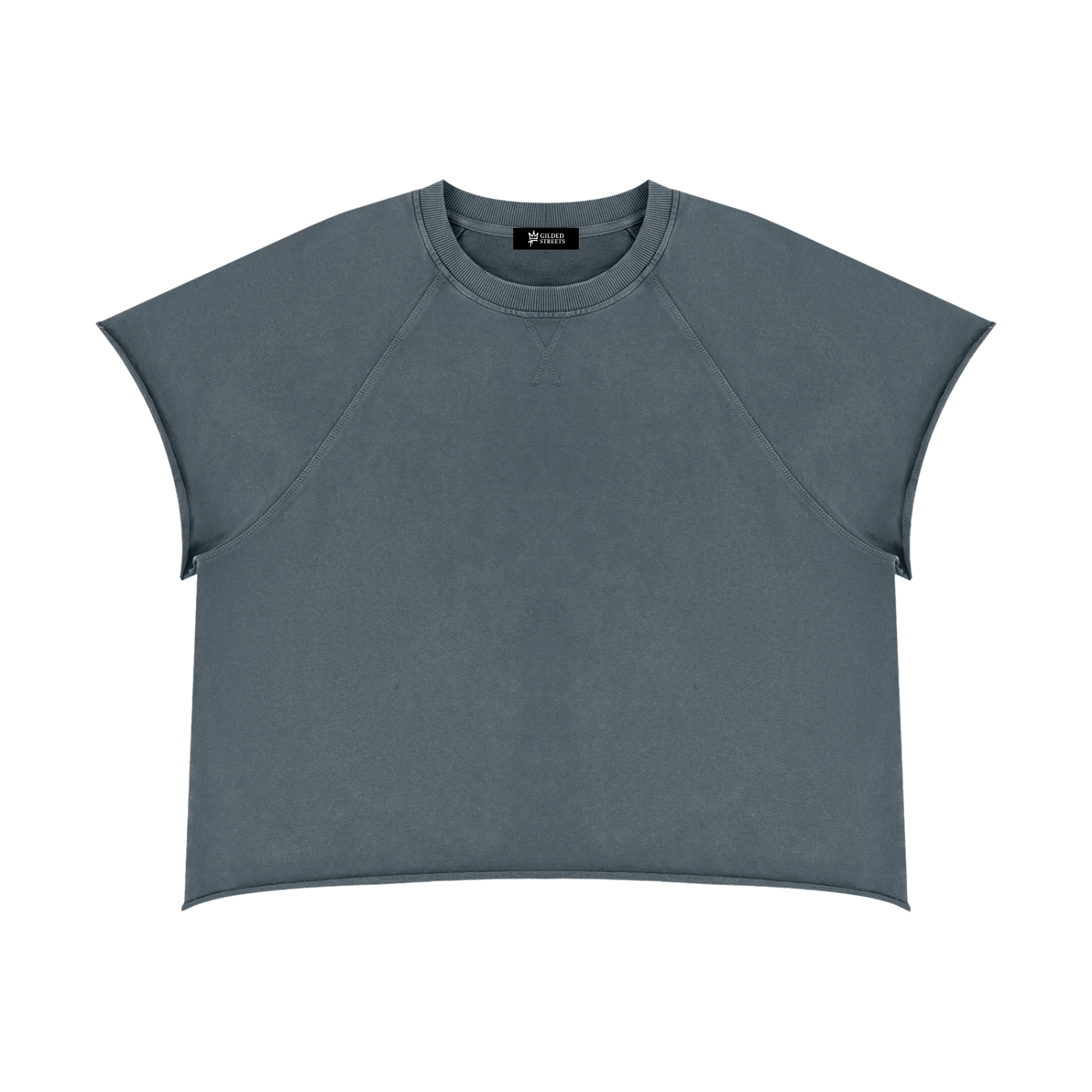 Gilded Streets — Vintage Wash Raw Edge Tee