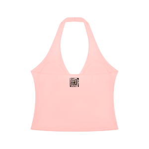 Ruched Halter Tank