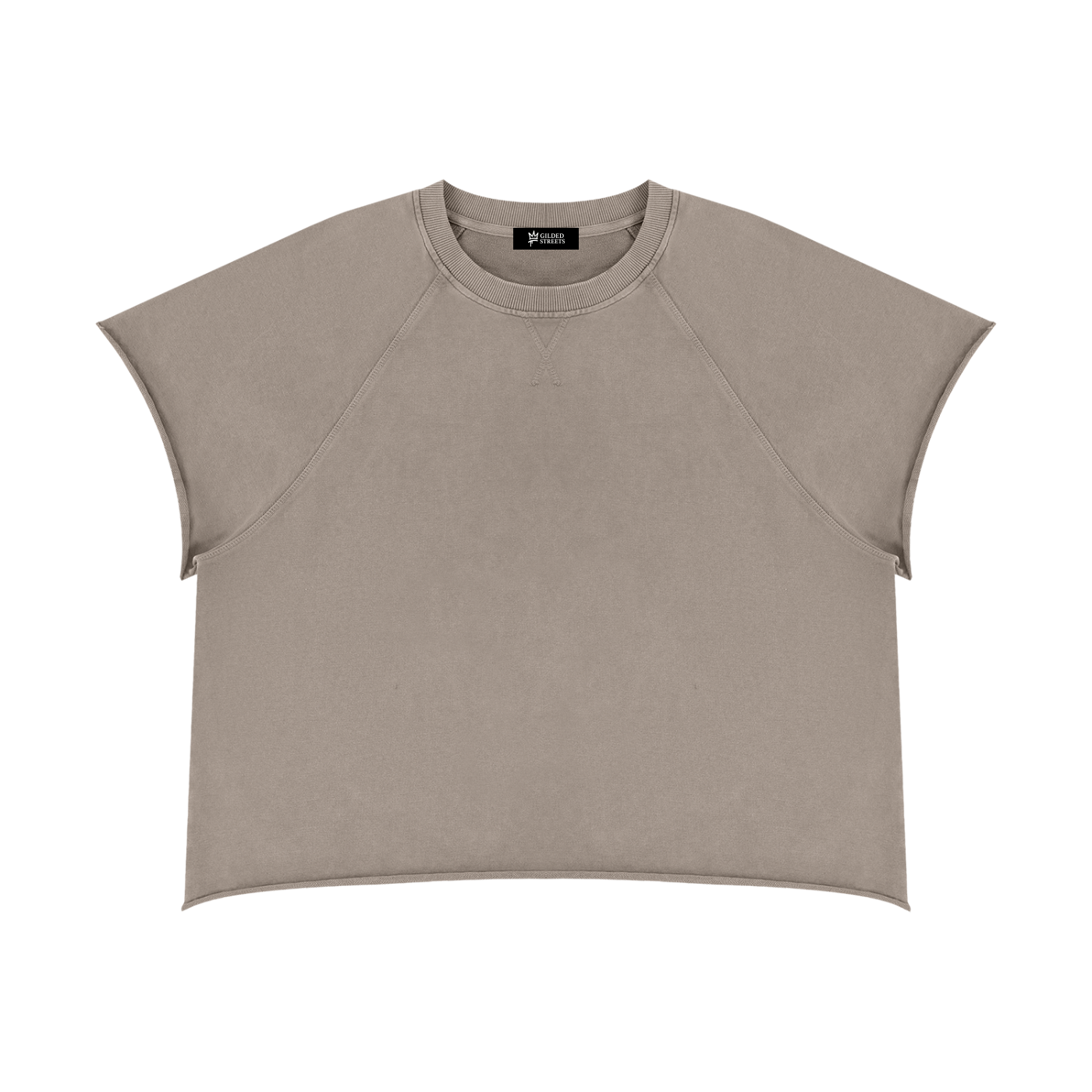Gilded Streets — Vintage Wash Raw Edge Tee