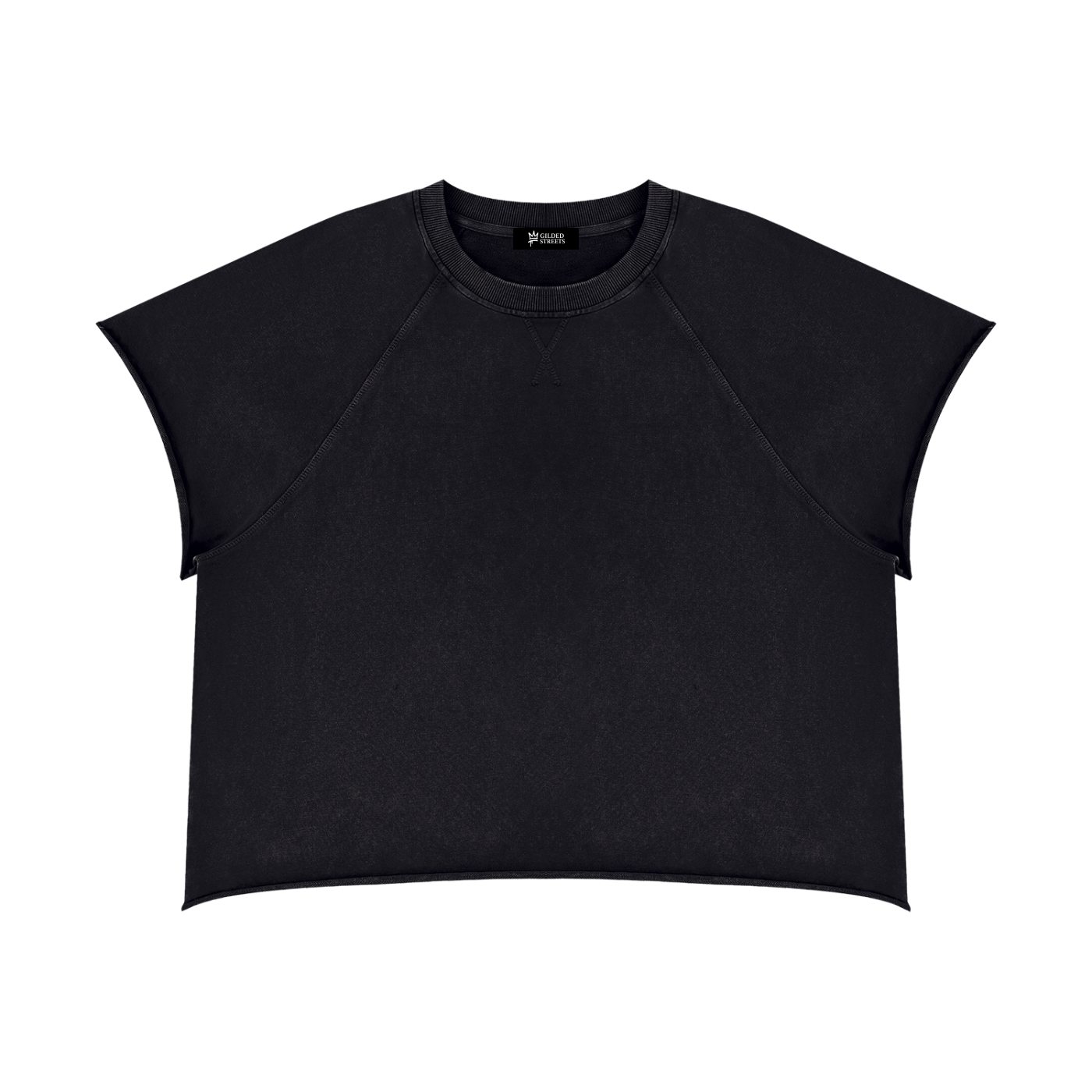 Gilded Streets — Vintage Wash Raw Edge Tee