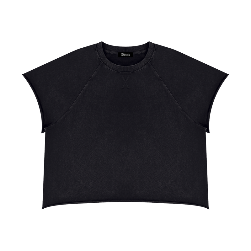 Gilded Streets — Vintage Wash Raw Edge Tee