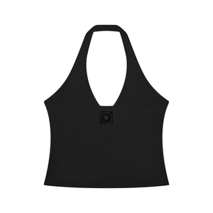 Ruched Halter Tank
