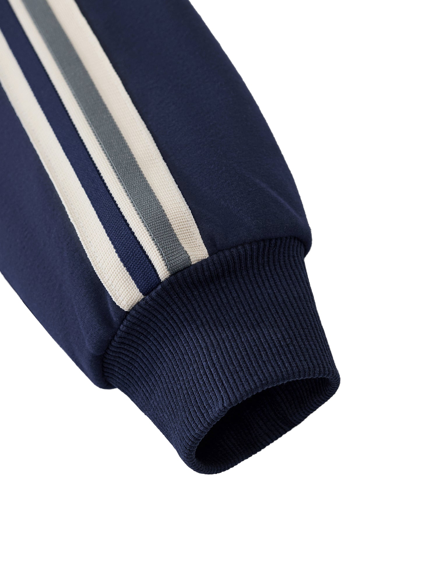Gilded Streets — Side-Stripe Track Jacket
