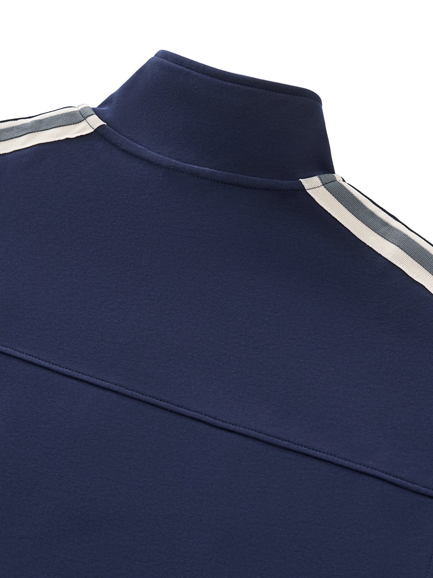 Gilded Streets — Side-Stripe Track Jacket