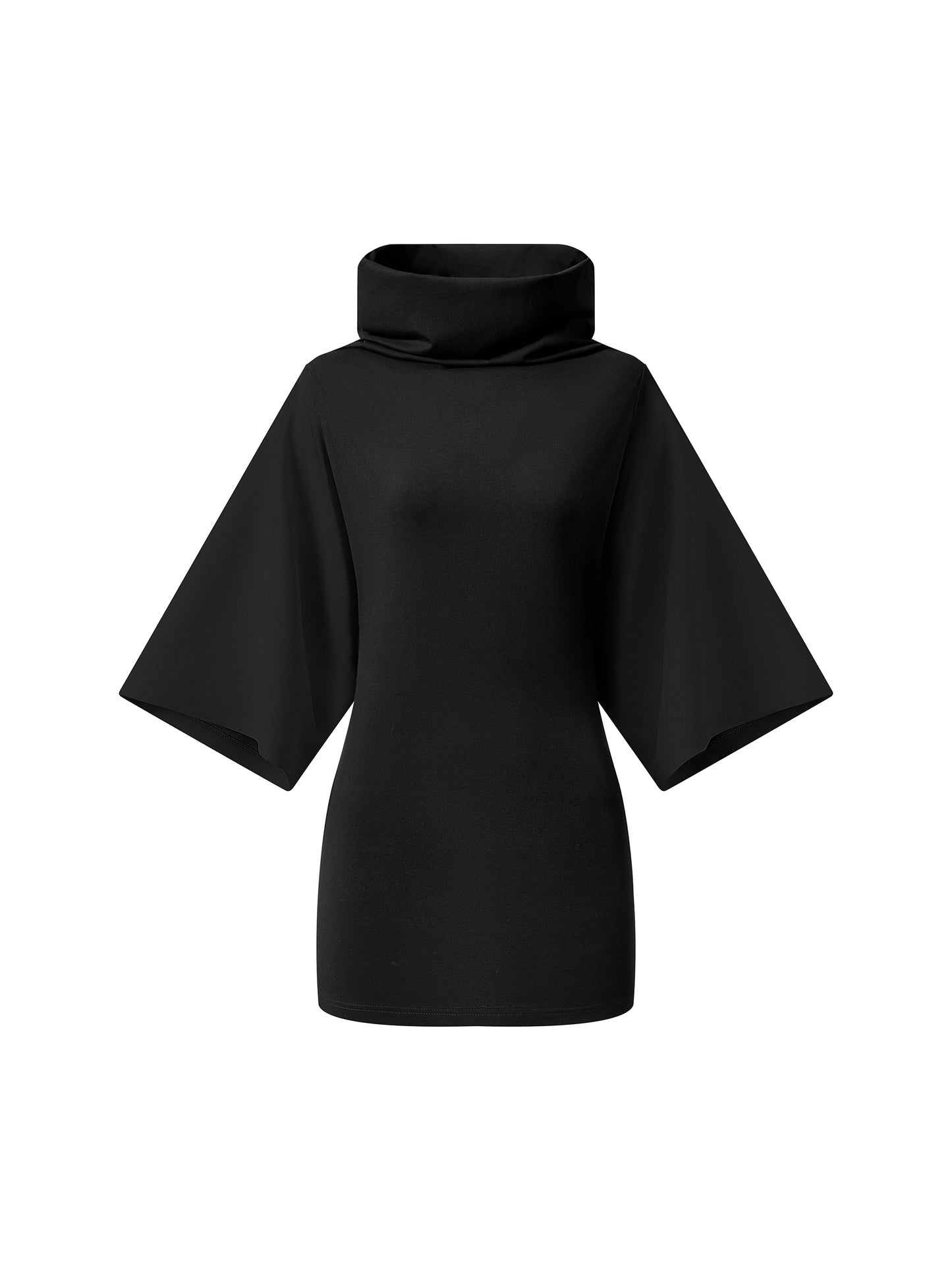 Gilded Streets — Women's Turtleneck Batwing Tee