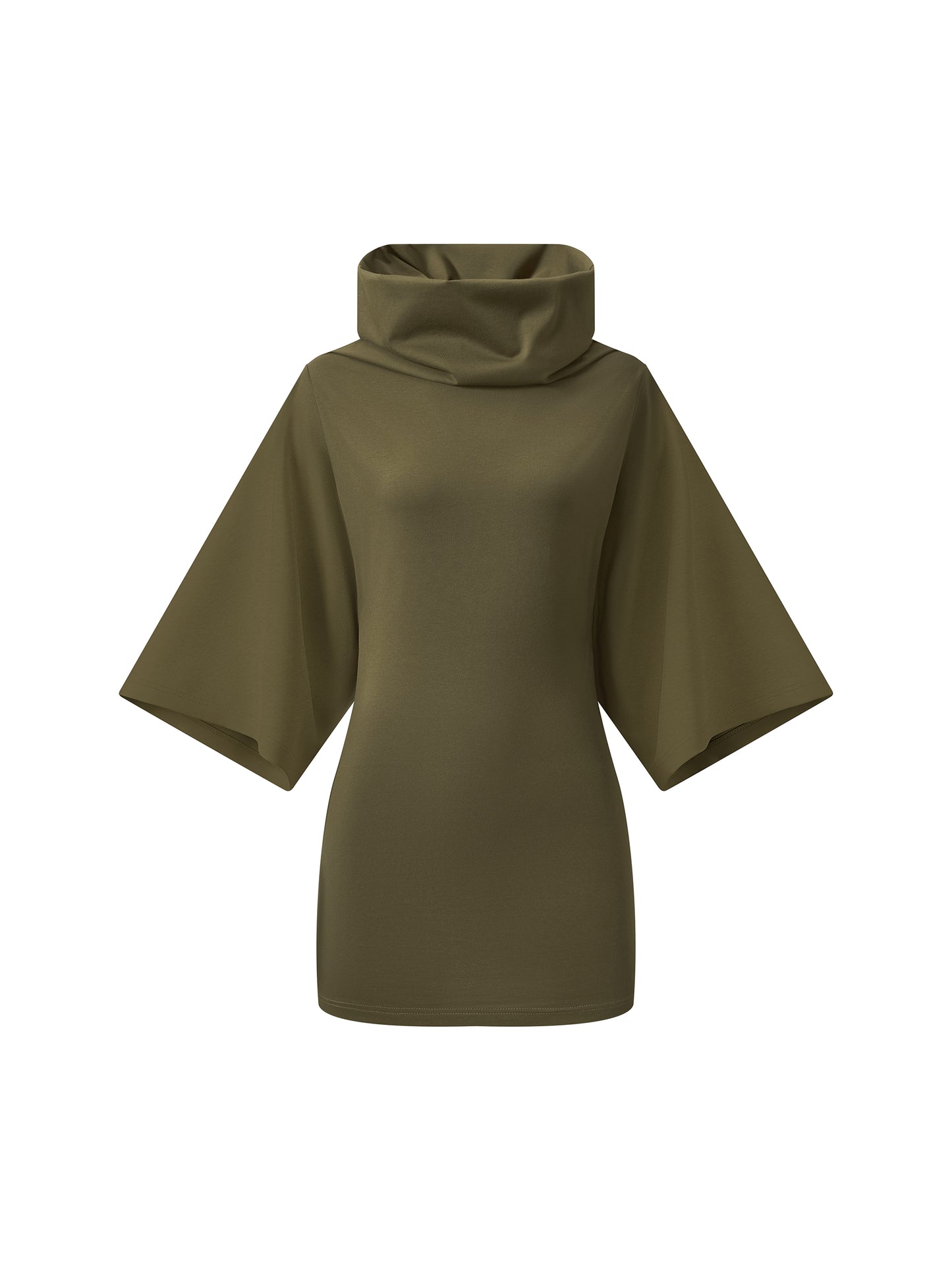 Gilded Streets — Women's Turtleneck Batwing Tee