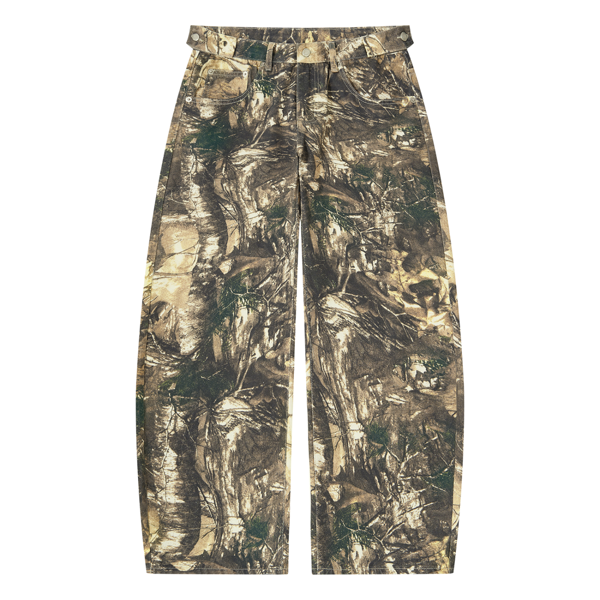 Heavyweight Tree Camo Barrel Leg Pant