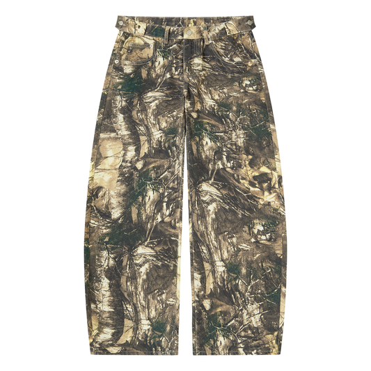 Heavyweight Tree Camo Barrel Leg Pant