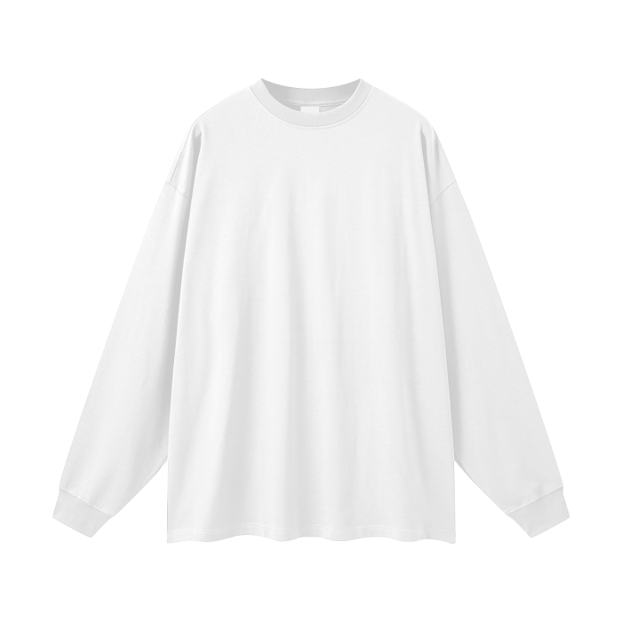 Gilded Streets™ (Rear Logo) - FOG Forged Cotton Long Sleeve Tee