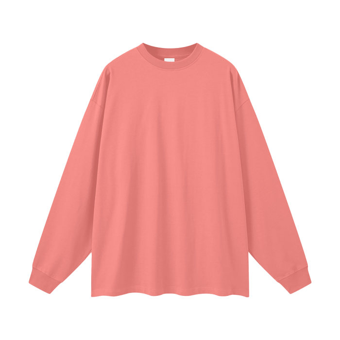 Gilded Streets™ (Rear Logo) - FOG Forged Cotton Long Sleeve Tee