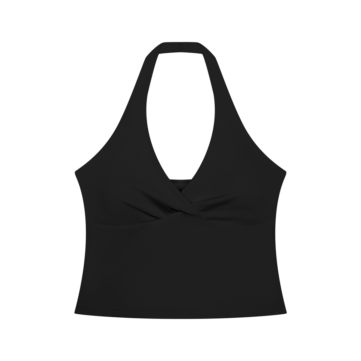 Ruched Halter Tank