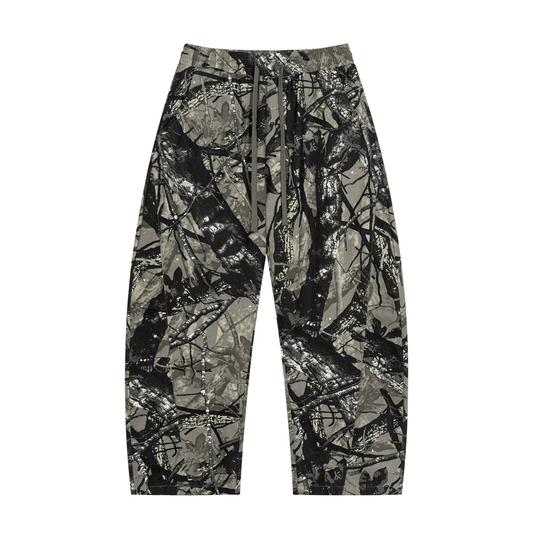 Tree Camo Barrel Leg Pant