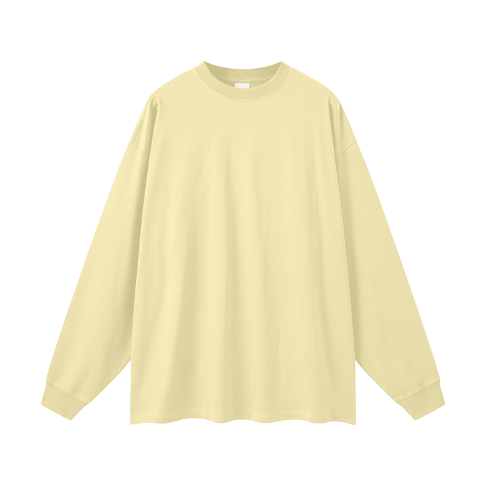 Gilded Streets™ (Rear Logo) - FOG Forged Cotton Long Sleeve Tee