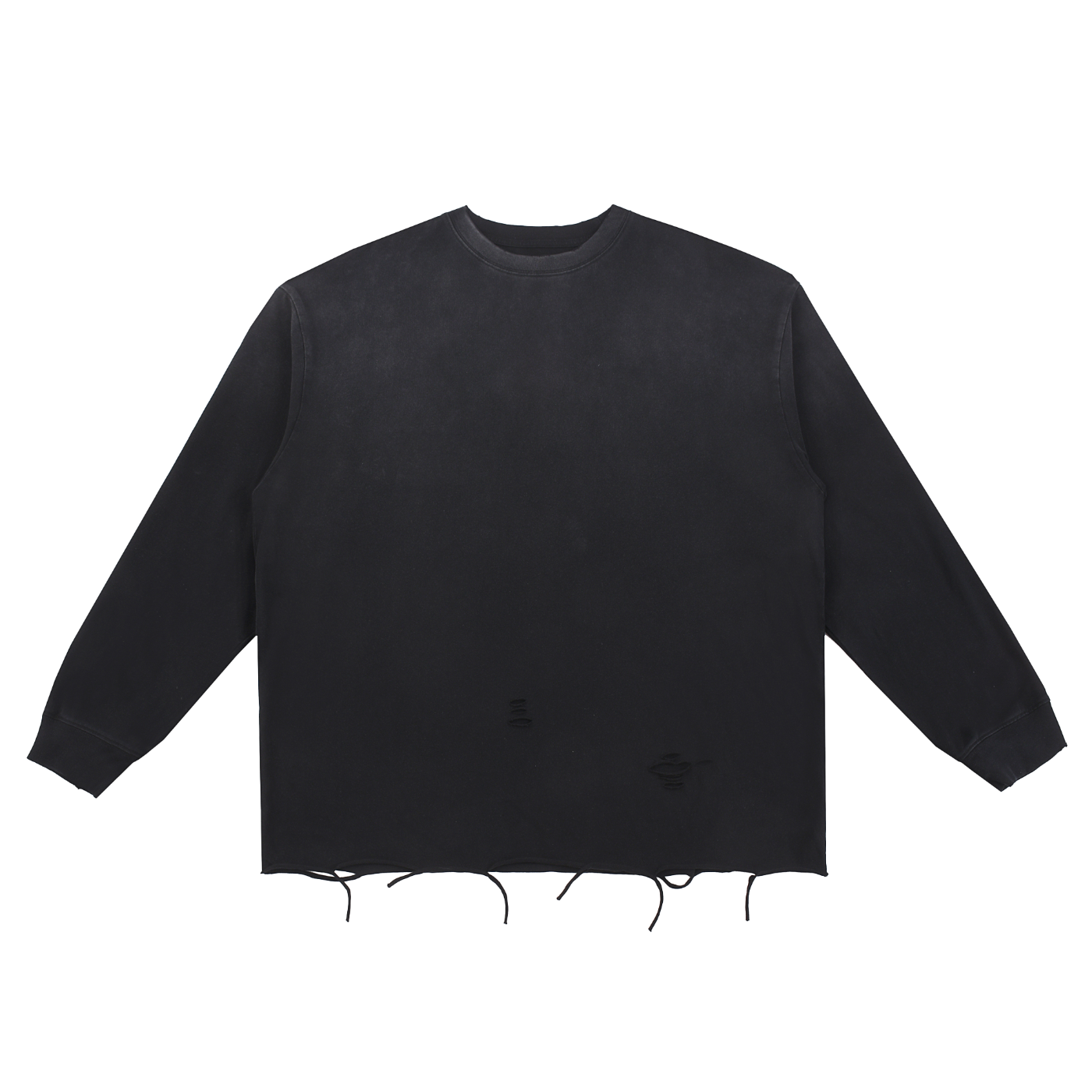 Gilded Streets — Snow Wash Raw Edge Tee