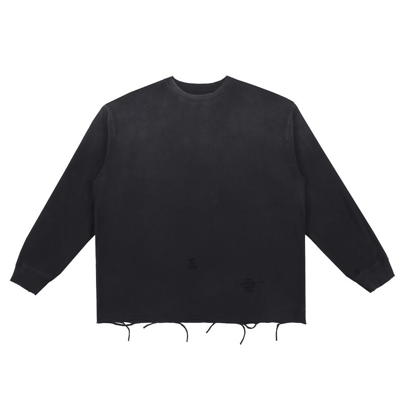 Gilded Streets — Snow Wash Raw Edge Tee